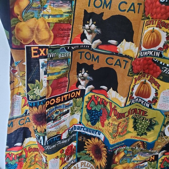 Colorful Apron with Pockets 29" x 41" New Without Tag - Picture 6 of 14